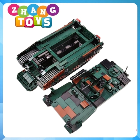 Đồ chơi xếp hình Xe thiết giáp Schutzenpanzer Marder gồm 1045 mảnh ghép Minifigures Xingbao XB06051