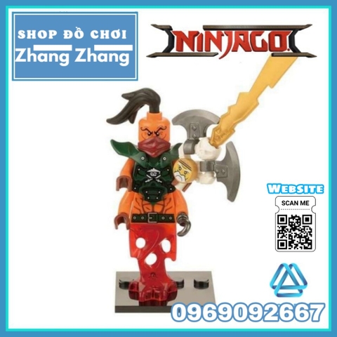 Xếp hình Ninjago Dana Khan siêu cổ đẹp tinh tế Lego Minifigures Xinh Xh243 X0112