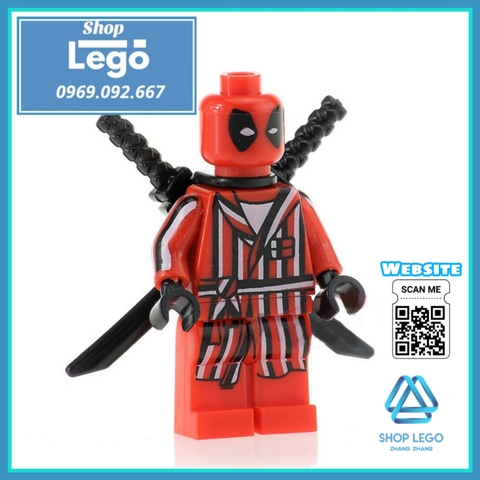 Xếp hình Batman - Vixen - Joker - Hamburglar Dormammu Captain Avalon Deadpool Spider-Man Lego Minifigures POGO PG8084