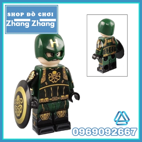 Xếp hình Biệt đội Siêu anh hùng avengers Hydra Lego Minifigures Kopf KF6109