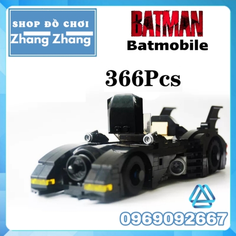 [366 hình] Xếp hình Batman siêu xe Batmobile phiên bản Limited Edition Lego Minifigures 8228