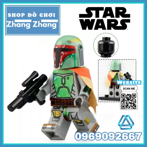 Xếp hình Star Wars Rey
 - Boba Fett
 - Ben Kenobi 
 - Jango Fett
 - Mandalorian Warrior Lego Minifigures G G0102