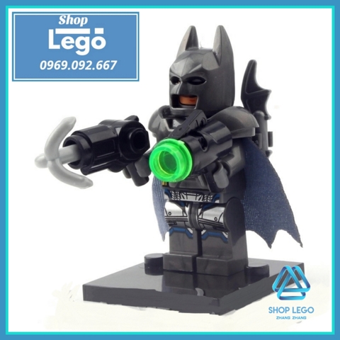 Xếp hình Justice League Batman - Wonder Woman - Luther - Deathstroke - Red Hood - Super man Lego Minifigures Xinh X0108