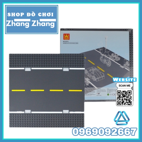Xếp hình Lego Mô hình đường Baseplate Street Lepin King No 8810 8813