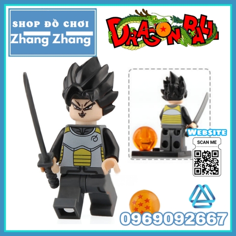 Xếp hình Dragon Ball Gohan - Bardock - Broly - Goku Vegeta Lego Minifigures WM6032