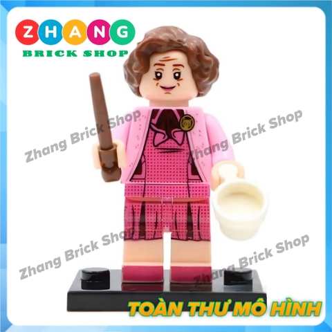 Xếp hình Harry Potter - Dumbledore - Horace - Dolores - Salazar - Helga - Madame - Rubeus Lego Minifigures WM6059