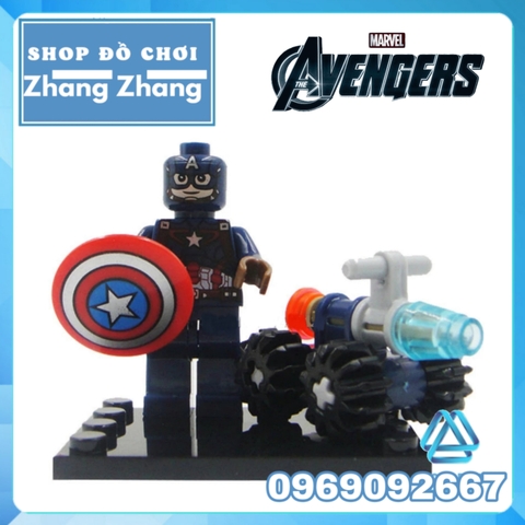 Xếp hình Avengers: Đế chế Ultron Siêu anh hùng Marvel Lego Minifigures Xinh 059 066