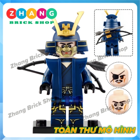 Đồ chơi Xếp hình Võ sĩ đạo cuối cùng The Last Samurai đầy đủ giáp phụ kiện đi kèm Lego Minifigures WM6090