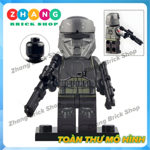Đồ chơi xếp hình Star Wars gồm Peli Motto - Fennec Shard - Boba Fett - Greef Karga - Jango Fett Minifigures WM6122