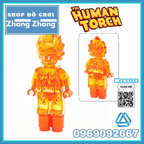 Đồ chơi xếp hình Human Touch trong Fantastic 4 Minifigures