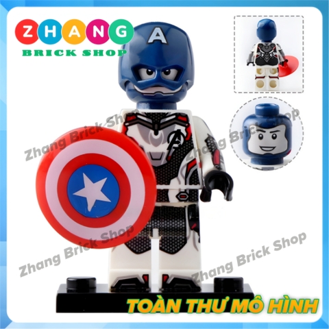 Xếp hình Avengers Endgame Hulk - Captain America - War Machine - Ant man - Nebula - Hawkeye Lego Minifigures Wm Wm6054