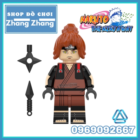 Đồ chơi xếp hình Naruto gồm Suigetsu - Asuma - Guy Anko - Sasori - Hiruzen - Fu Torune Mô hình Minifigures KDL811