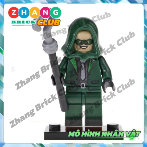 Xếp hình Batman : Arkham Harleen Victor Fries Quinzel Joker Reddier Catwoman Bane Lego Minifigures Pogo PG8186