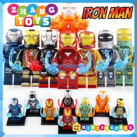 Xếp hình Iron-man tuyển tập bodysuit mới nhất 2019 Lego Minifigures Xinh x0246