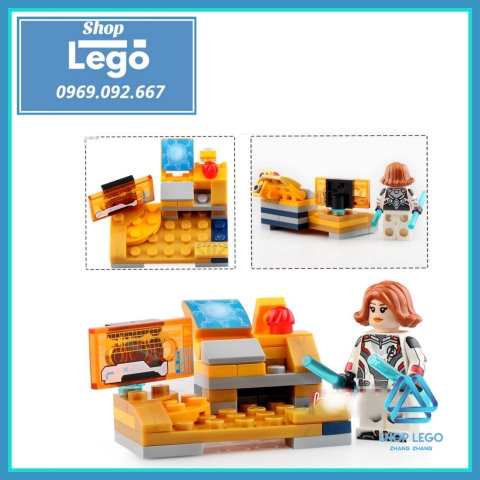 Xếp hình Captain Marvel WarMachine Iron Man Black Widow Hawkeye Thor Ant man Hulk Assemble Lego Minifigures SY SY1320