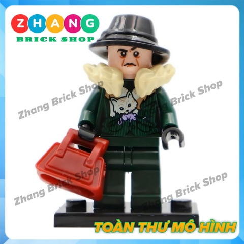 Xếp hình Harry Potter - Dumbledore - Horace - Dolores - Salazar - Helga - Madame - Rubeus Lego Minifigures WM6059
