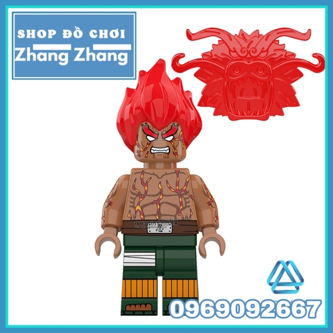 Đồ chơi xếp hình Naruto gồm Suigetsu - Asuma - Guy Anko - Sasori - Hiruzen - Fu Torune Mô hình Minifigures KDL811