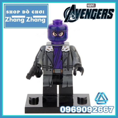 Xếp hình Winter Soldier - Agent 13 - Baron Zemo - US Agent - Batroc - Falcon Battlestar Lego Minifigures Xinh X0313