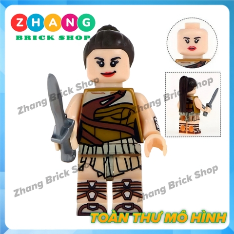 Xếp hình Wonder Woman - Joker - Haley Quinn - Thanos - Captain America Lego Minifigures WM6014