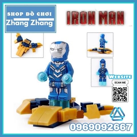 Xếp hình tuyển tập Iron Man đại chiến Thanos 8 in 1 Lego Minifigures Dlp9093