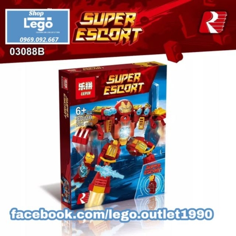 Xếp hình Lego Ironman Hulkbuster Lepin 03088