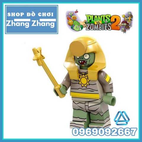 Xếp hình Plants vs Zombies Cây đại chiến xác sống vui nhộn cho trẻ em phát triển thông minh Lego Minifigures POGO PG8197