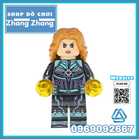 Xếp hình Captain Marvel
- Shazam
- Whiplash - Superpool
- Tempest - Dove
- Hawk
- Zatanna Lego Minifigures Kopf KF6080