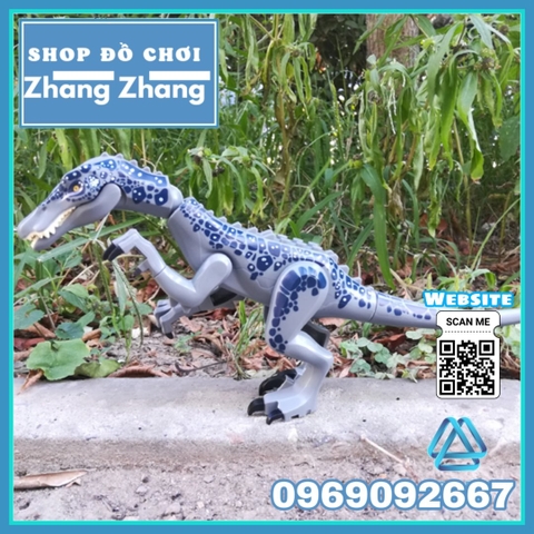[28cm] Xếp hình Heavy Claw Dragon Công viên khủng long Jura Jurassic park Lego Minifigures MG1052 KF821