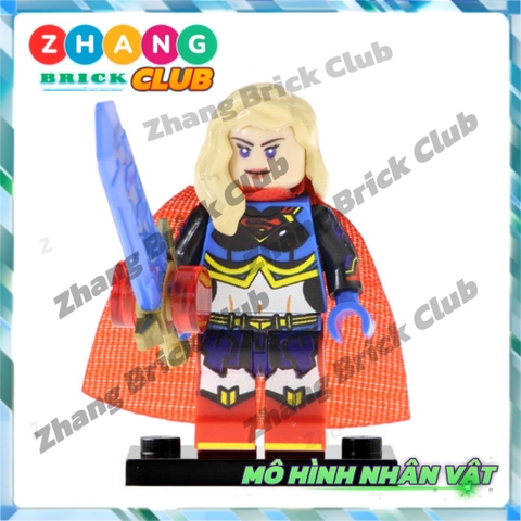 Mô hình nhân vật Deadpool Harley Quinn Robin Dr Strange Supergirl Dawnbreaker Dawn Flash POGO PG8164 Zhang Brick Shop
