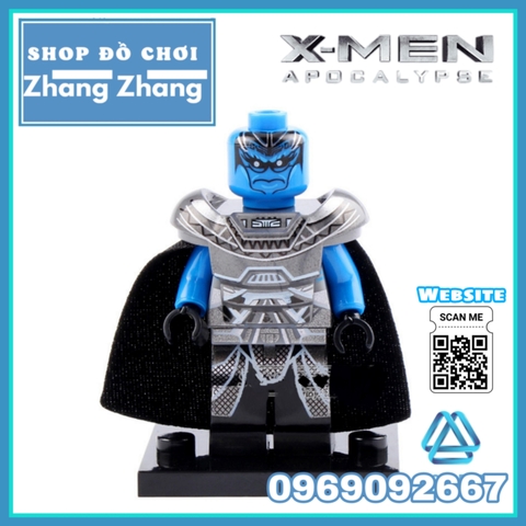Xếp hình X-men : Apocalypse - Magneto - Archangel - Psylocke - ProfessorX - Quick Silver - Nightcrawler Lego Xinh X0115