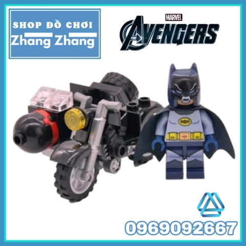 Xếp hình Siêu anh hùng Marvel Motorcycle Lego Minifigures Decool 7008 7013