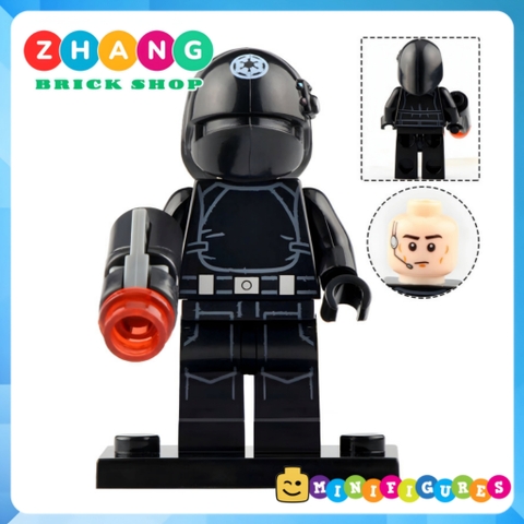 Xếp hình Star Wars Death Star Gunner - Kazuda Xiono - Knight of Ren Sith Trooper - Elrik Vonreg Lego Minifigures WM6083