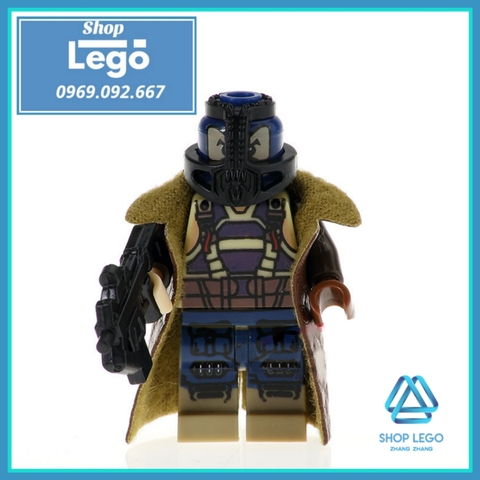Xếp hình Thành phố Gotham Batman, Harley Quinn, Banshee, Condiment King Lego Minifigures POGO PG8100