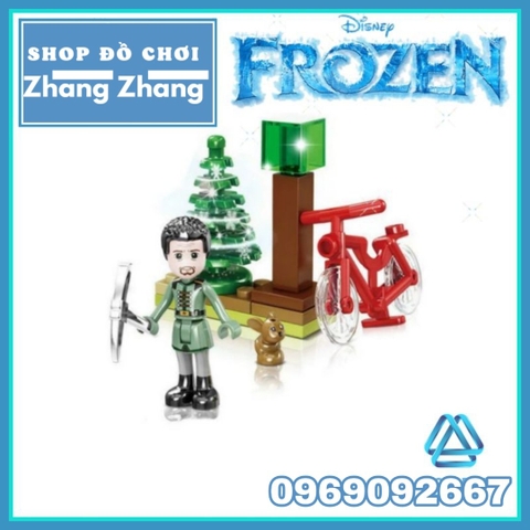 Xếp hình Elsa Nữ hoàng băng giá và Anna trong Frozen Lego Minifigures SY1372