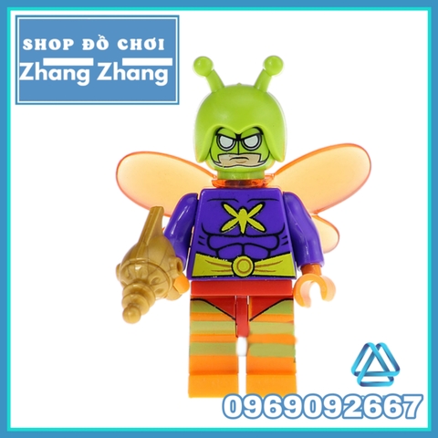 Xếp hình Batman Green Arrow Joker Apache Crazy Quilt Killer Moth Gotham Lego Minifigures POGO PG8110