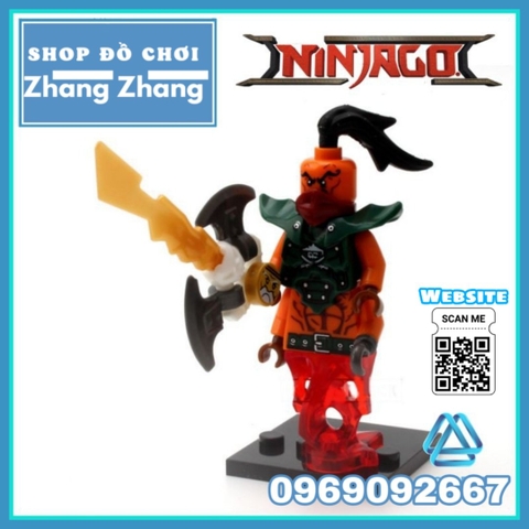 Xếp hình Ninjago Dana Khan siêu cổ đẹp tinh tế Lego Minifigures Xinh Xh243 X0112