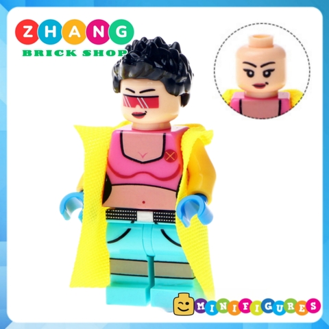 Xếp hình Siêu anh hùng Li gan huan
- FireStar
- The Red woman 
- SuperWoman Lego Minifigures Wm Wm6005