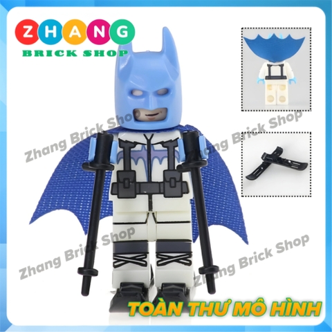 Mô hình nhân vật người dơi Batman Robin quà tặng trang trí bánh sinh nhật gotham POGO PG8047 Zhang Brick Shop