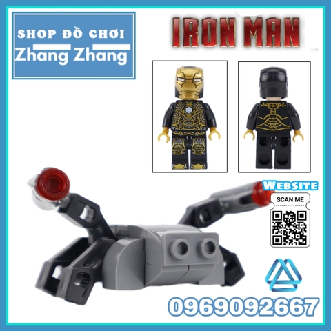 Xếp hình Người sắt Iron Man biến hình Hulkbuster 12in1 Lego Minifigures Elephant JX1162
