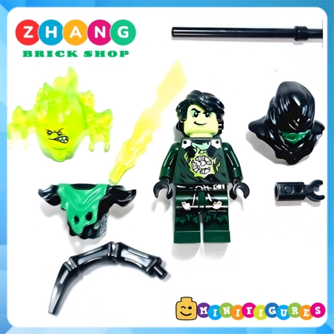 Đồ chơi xếp hình Ninjago morro Evil Lloyd moc phiên bản giới hạn Minifigures Jinrun