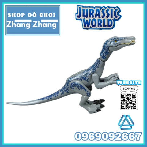 [28cm] Xếp hình Heavy Claw Dragon Công viên khủng long Jura Jurassic park Lego Minifigures MG1052 KF821