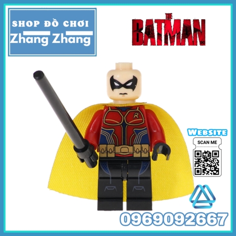 Xếp hình Iron Nightrunner Spider-Man Batman Killer Frost Venom Robin Deadman Squirrel Girl Lego Minifigures Kopf KF6052