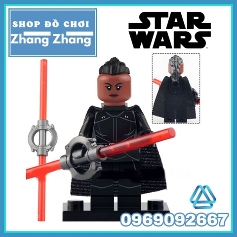 Đồ chơi xếp hình Star Wars Darth Maul Fifth Brother Reva Ben Kenobi Anakin Skywalker Vader Minifigures Koruit KT1059
