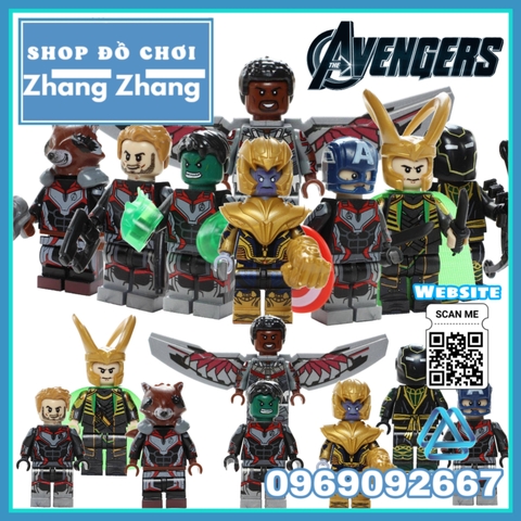 Xếp hình Avengers Endgame Lego Minifigures POGO PG8229