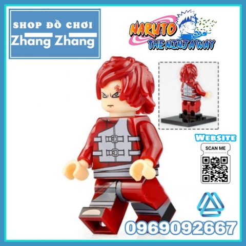 Xếp hình Naruto Boruto Mitsuki Gaara Minato Hashirama Tobirama Sakula Pain Lego Minifigures Kopf Kf6112