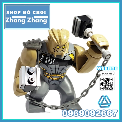 Xếp hình Cull Obsidian - Black Dwarf - The Avengers: End Game Bigfigures Lego Minifigures Xinh Xh890