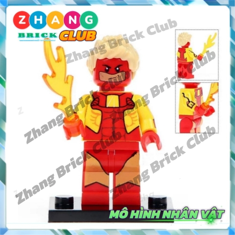 Mô hình nhân vật Forge Domino Omega Red Sunfire Radioactive Man Pyro Ripclaw Union Jack POGO PG8082
