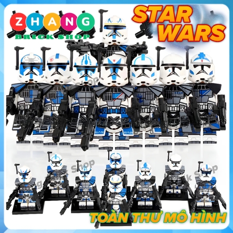 Đồ chơi xếp hình Star Wars Clone Trooper Echo Chiến tranh giữa các vì sao Minifigures Koruit KT1064