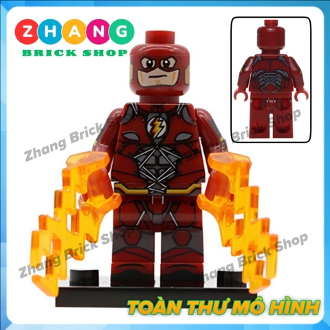 Xếp hình siêu anh hùng DC Comics Batman, Flash, Black Panther Comics Lego Minifigures POGO PG8088