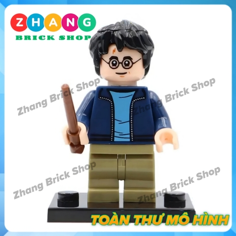 Xếp hình Harry Potter - Dumbledore - Horace - Dolores - Salazar - Helga - Madame - Rubeus Lego Minifigures WM6059